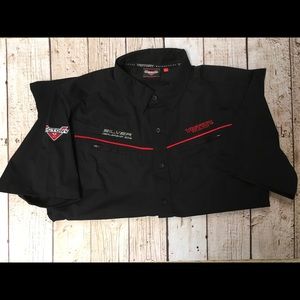 Victory motorcycle short sleeve shirts large